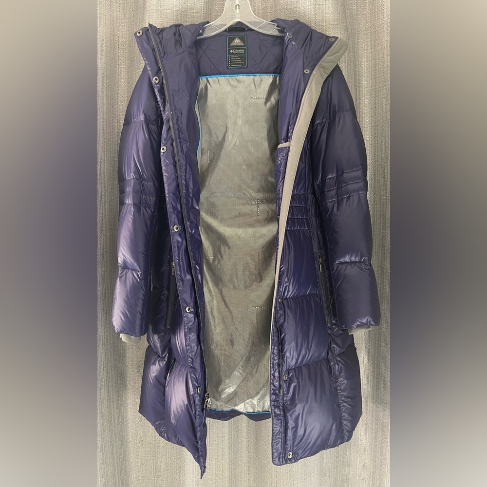 Columbia Sportswear Omni-Heat Women's Purple Puffer Jacket